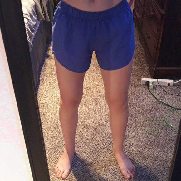 Blue/Purple Running Shorts - Picture 1 of 2